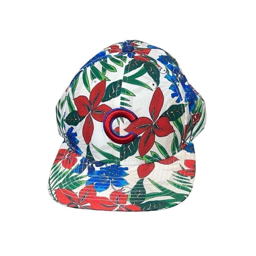 9fifty Chicago Cubs Floral Snap Back Balk Cap